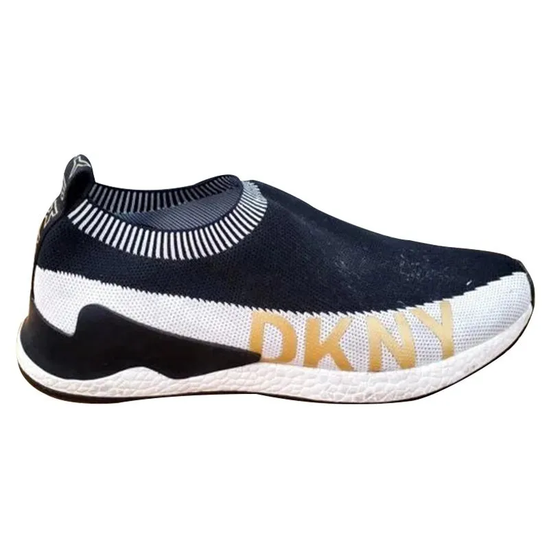 DKNY ABBI LOGO WOMEN SHOES DKW54 Slip On Sneaker Shoreline
