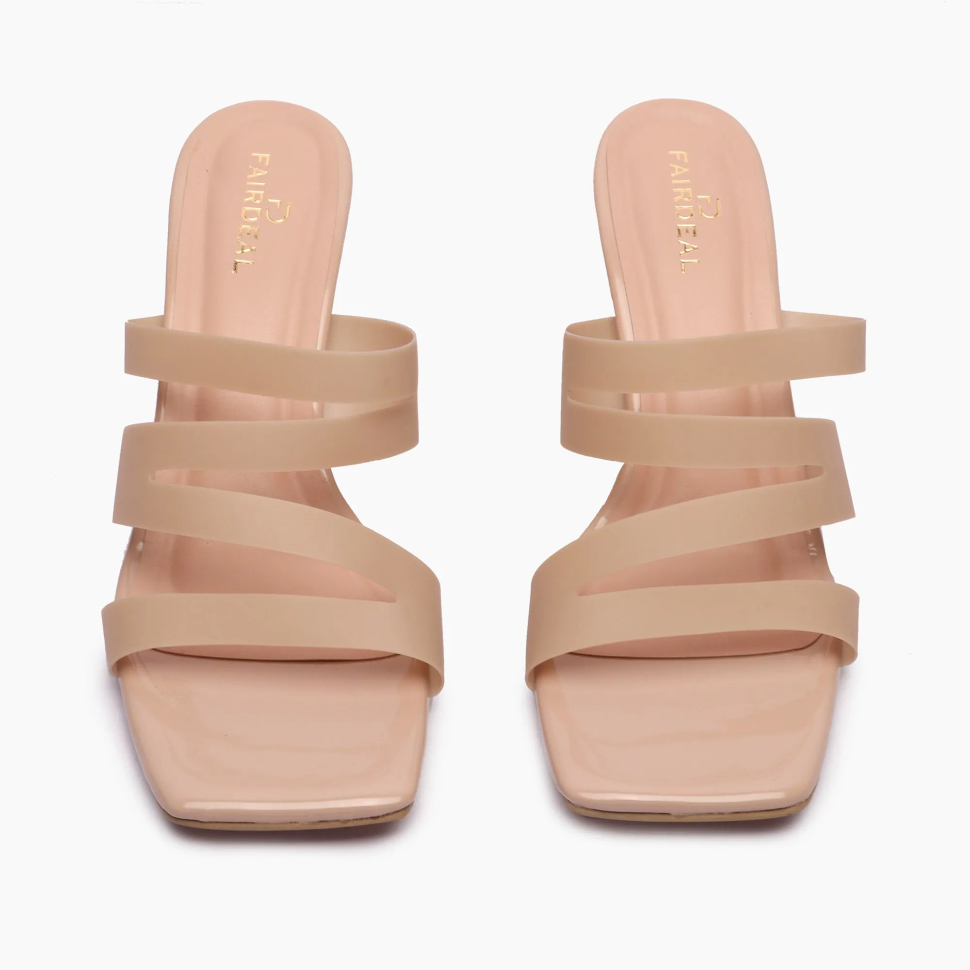 Smokey Strap Slip Ons Slip On Heels Open Toe