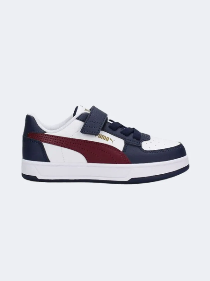 Puma Caven 2 Ac Plus Ps-Boys Lifestyle Shoeswhite/Navy/Gold Puma Nitro 4 Shoes