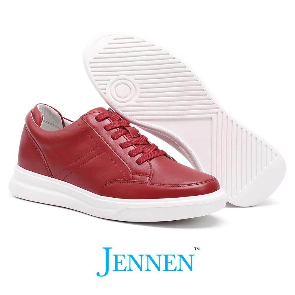 New Sneakers Out Mr. Federer 7cm | 2.8 inches Red Trendy Height Lifting Sneakers