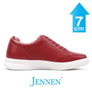 19. NULL Mr. Federer 7cm | 2.8 inches Red Trendy Height Lifting Sneakers
