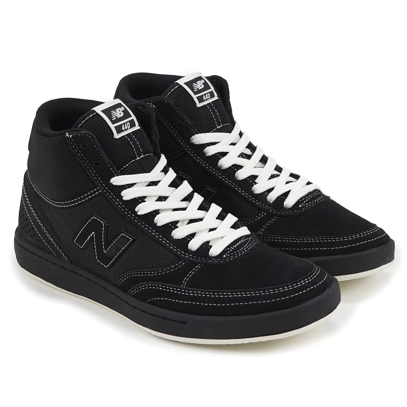 New Balance Orthopedic Shoes Womens New Balance Numeric NM440 Hi  Shoes - Black / Black