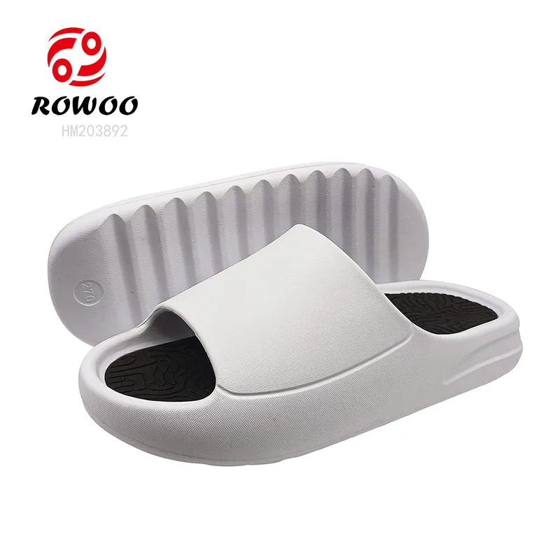 Soft EVA Anti-slip Slide Shoes Outdoor Casual Pool Slippers Men Summer Shoes Brown Ugg Slippers Platform