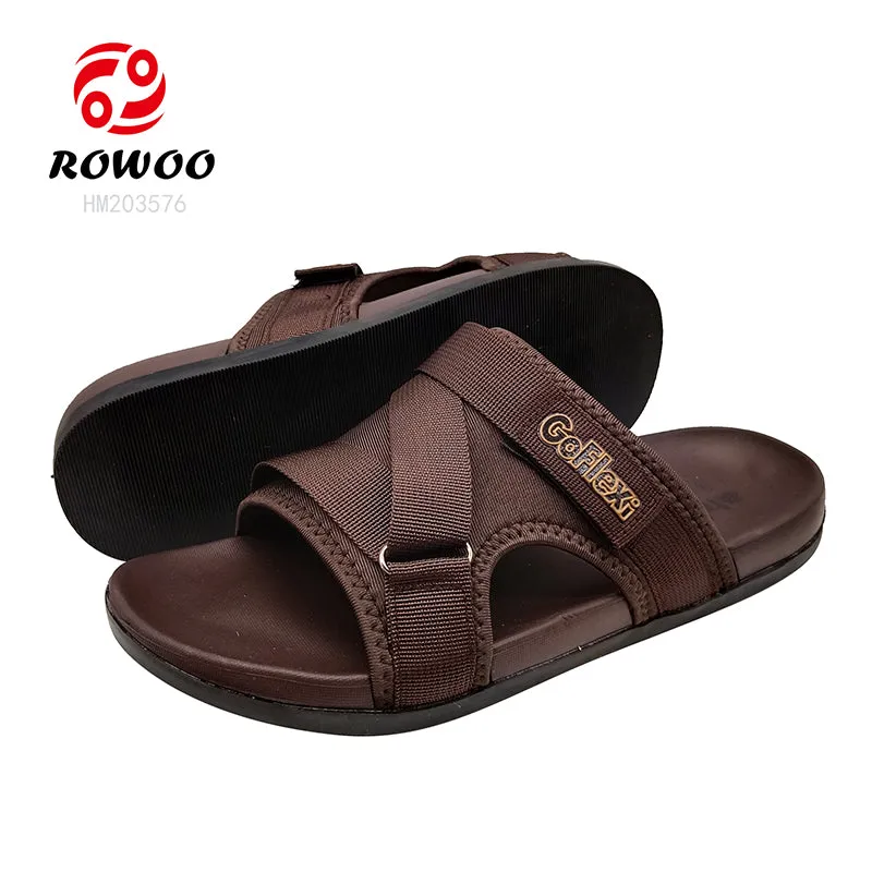 Shark Slides New Unisex Men Outdoor Slippers Slide Sandals Beach Soft PU Sole Flat Shoes Sandals Homme Men Slippers 2024