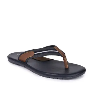 Coolers Casual Navy Blue Flip Flop For Men BRYSON-1E By Liberty Slides With Memory Foam