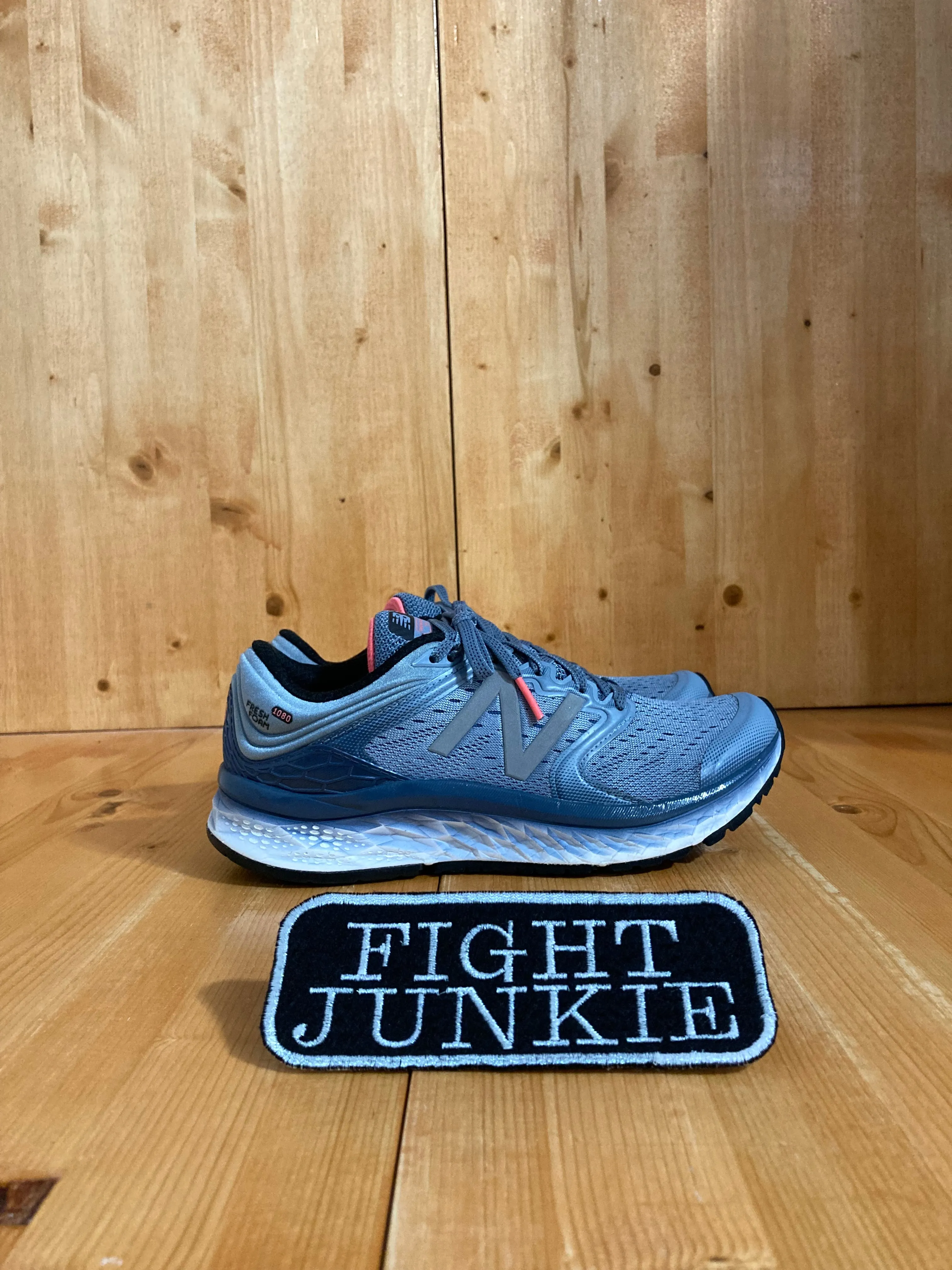 NEW BALANCE FRESH FOAM 1080 Women Size 7B Athletic Running Shoes Sneakers Blue W1080GW8 Do New Balance 9060 Run True To Size