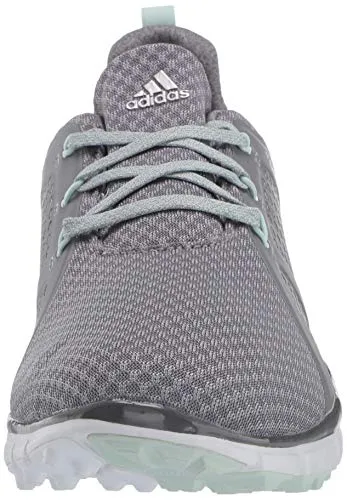 Adidas Shoes Shop adidas Women's W Climacool CAGE Golf Shoe, Grey Three/Dash Green/Grey Four, 9 Medium US
