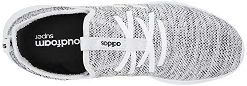 adidas Women's Cloud foam Pure Running Shoe, White/White/Black, 7 Medium US Adidas Powerlift Weightlifting Shoes