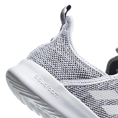 Adidas Predator Club Indoor Sala Soccer Shoes adidas Women's Cloud foam Pure Running Shoe, White/White/Black, 7 Medium US