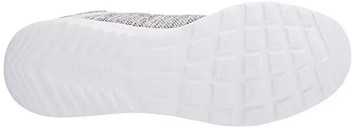 adidas Women's Cloud foam Pure Running Shoe, White/White/Black, 7 Medium US Puffy Adidas Shoes