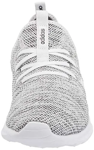 Adidas 3d Shoes adidas Women's Cloud foam Pure Running Shoe, White/White/Black, 7 Medium US