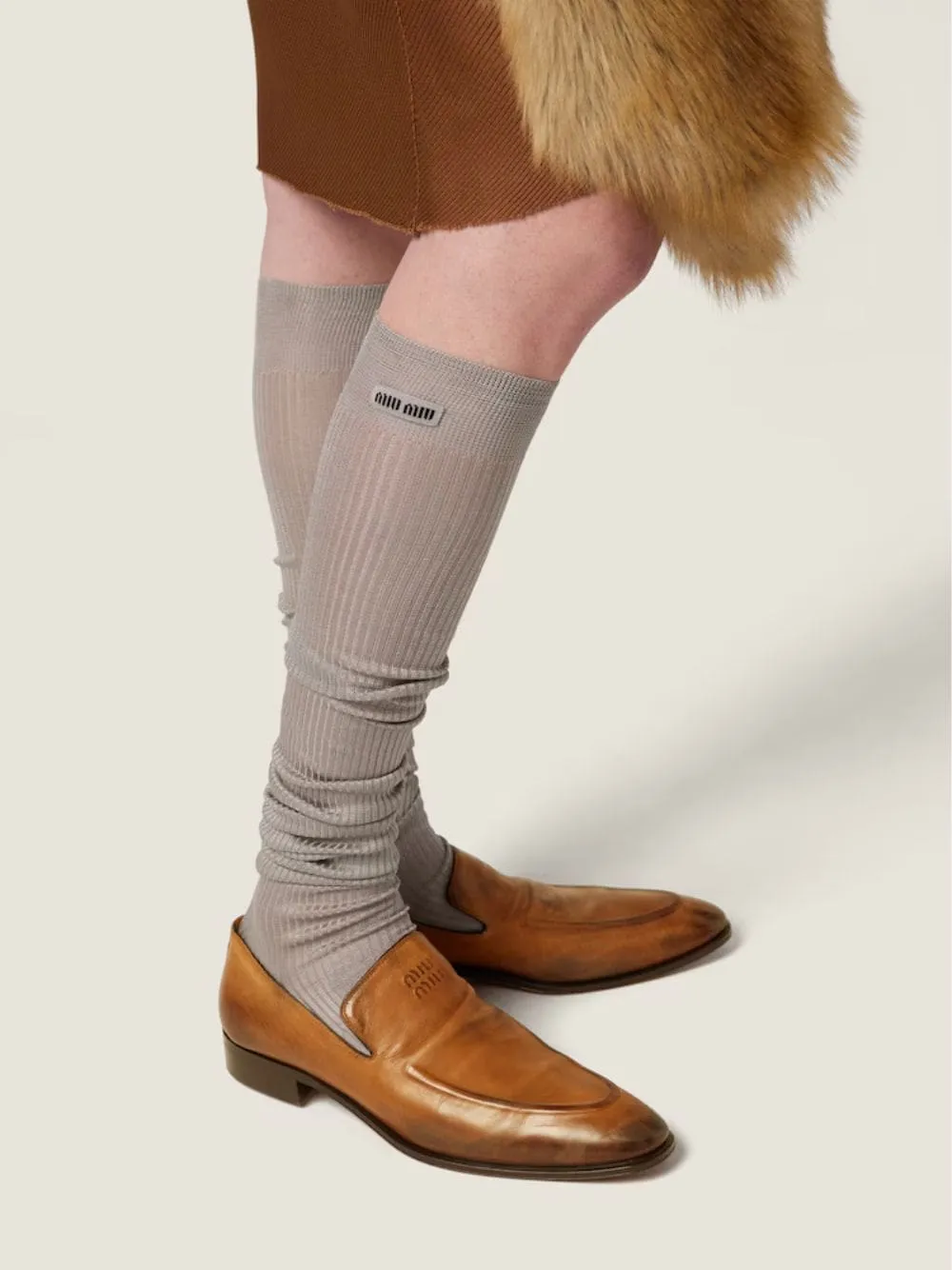 Cognac Brown Leather Loafers Ann Taylor Loafers