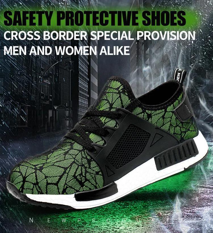 Steel Toe Shoes for men Cowboy Composite Toe Work Boots