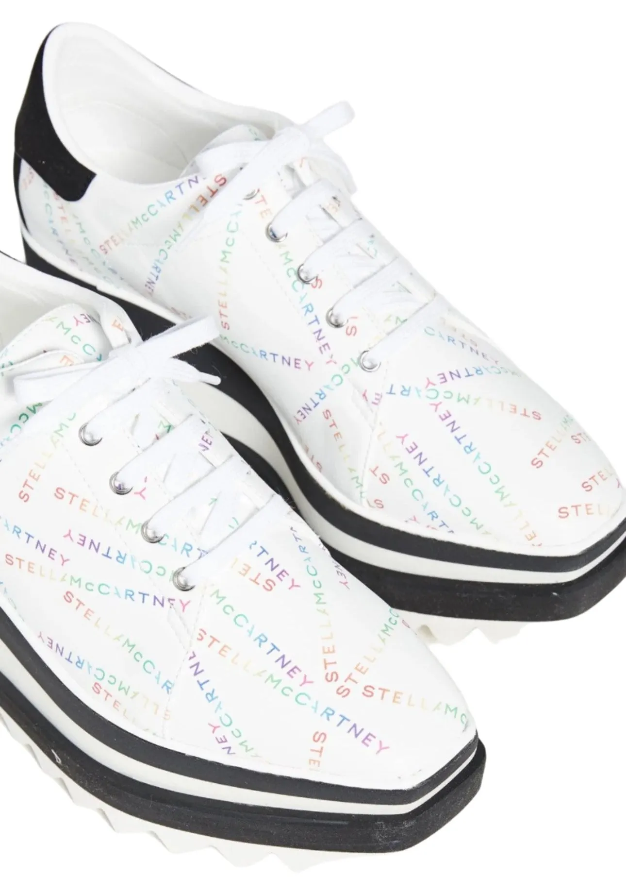 Stella McCartney Sneak-Elyse Lace Up Sneakers Zappos Sneakers