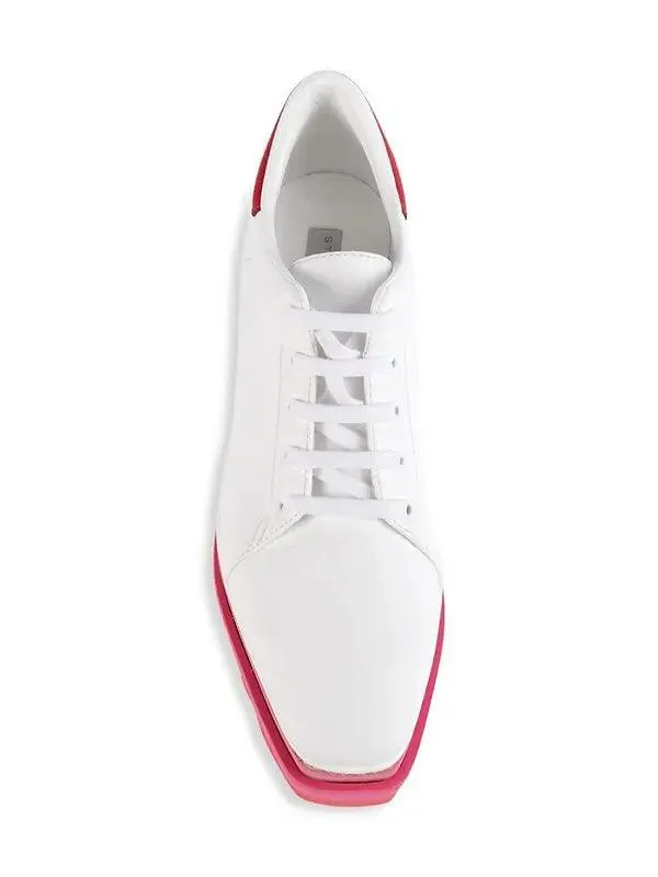 Stella McCartney Sneak-Elyse Wedge Sneakers Pink Sale Sneakers