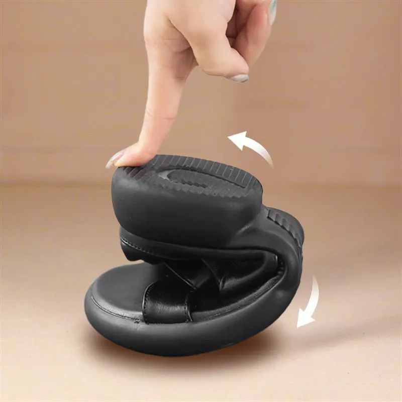 Best Sandals For Pregnancy Flat Open Toe Slip-on Beach Sandals