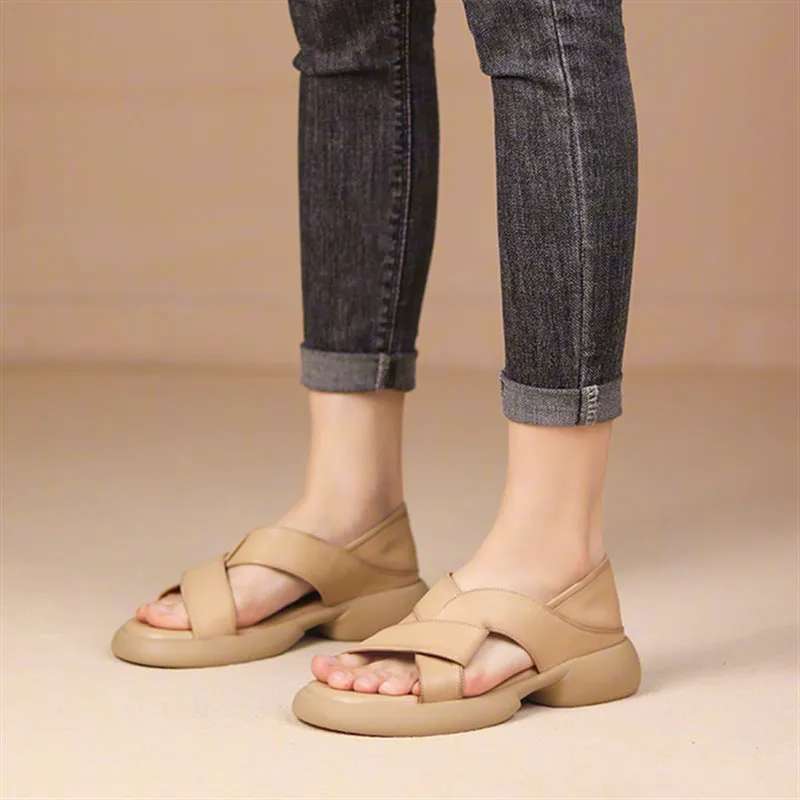 Flat Open Toe Slip-on Beach Sandals Attilio Giusti Leombruni Sandals