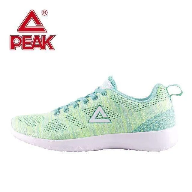 PEAK Women Walking Shoes Summer Breathable Textile Ladies Shoes Lightweight Flats Sports Shoes PEAK Brand Women Loafers Walking Sneakers Gore Tex