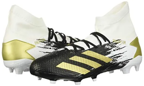 Adidas The Total Weightlifting Shoes adidas Predator 20.3 Firm Ground White/Gold Metallic/Black 7
