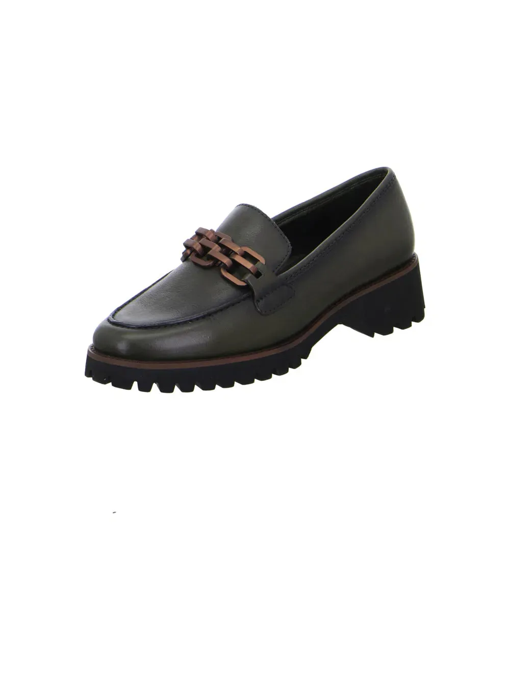 Nordstrom Sam Edelman Loafers Ara Women's 1231241-16 Kent Leather Loafers Olive Green