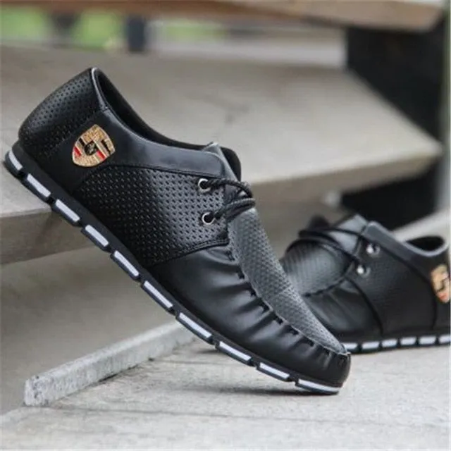 Flat Shoes With Open Toes Sports driving shoes men's flat shoes non-slip casual shoes Italy flat