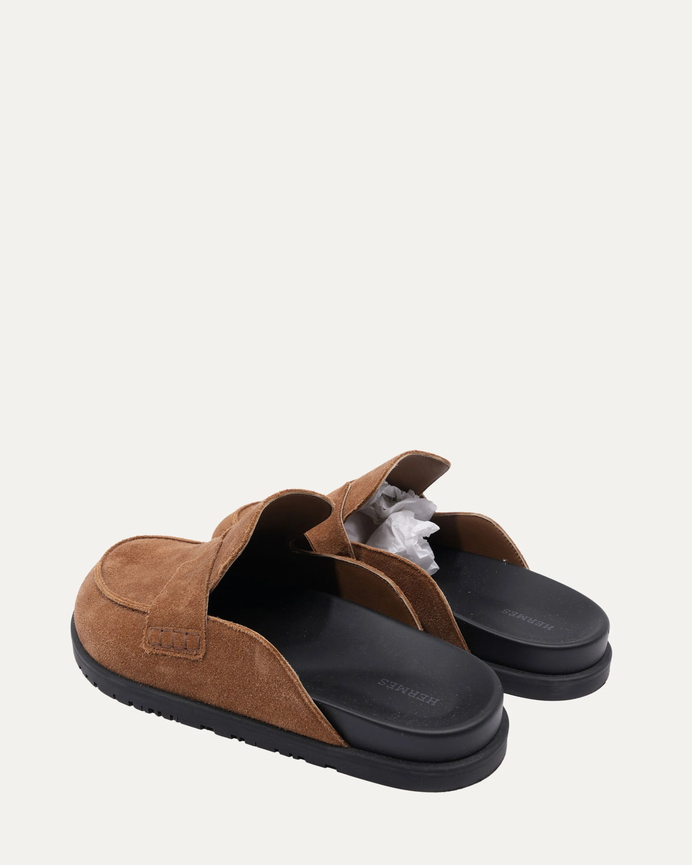 Suede Go Mules Sandals Cover Toes