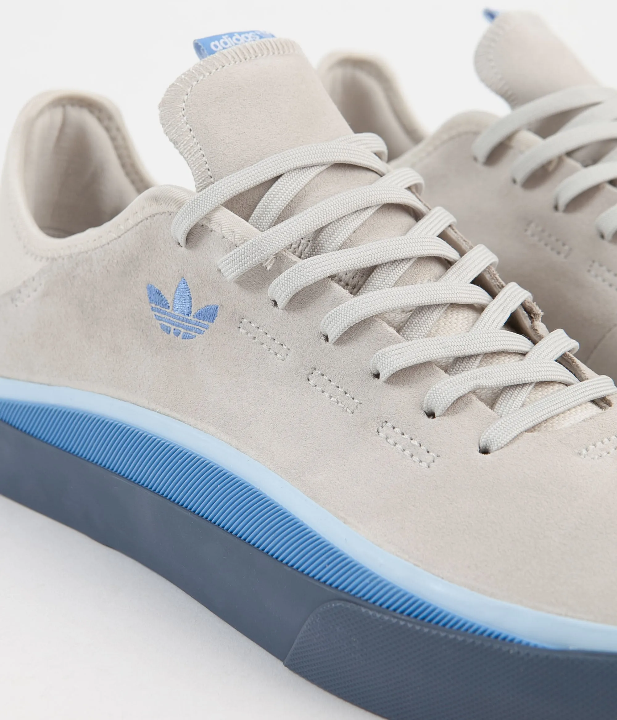 Adidas Sabalo Shoes - Raw White / Glow Blue / Real Blue Adidas Shoe Sale