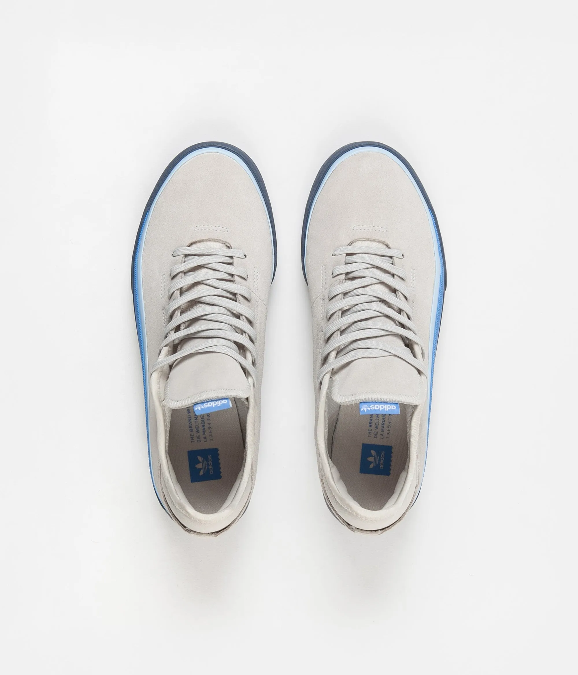 Adidas Ultrarun 5 Running Shoes Adidas Sabalo Shoes - Raw White / Glow Blue / Real Blue