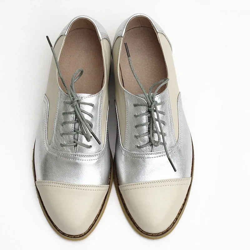 Genuine Leather Oxford Shoes Loafers For Woman Sneakers Female Oxfords Luxury Formal Single Strap Sh Jeans With Oxfords