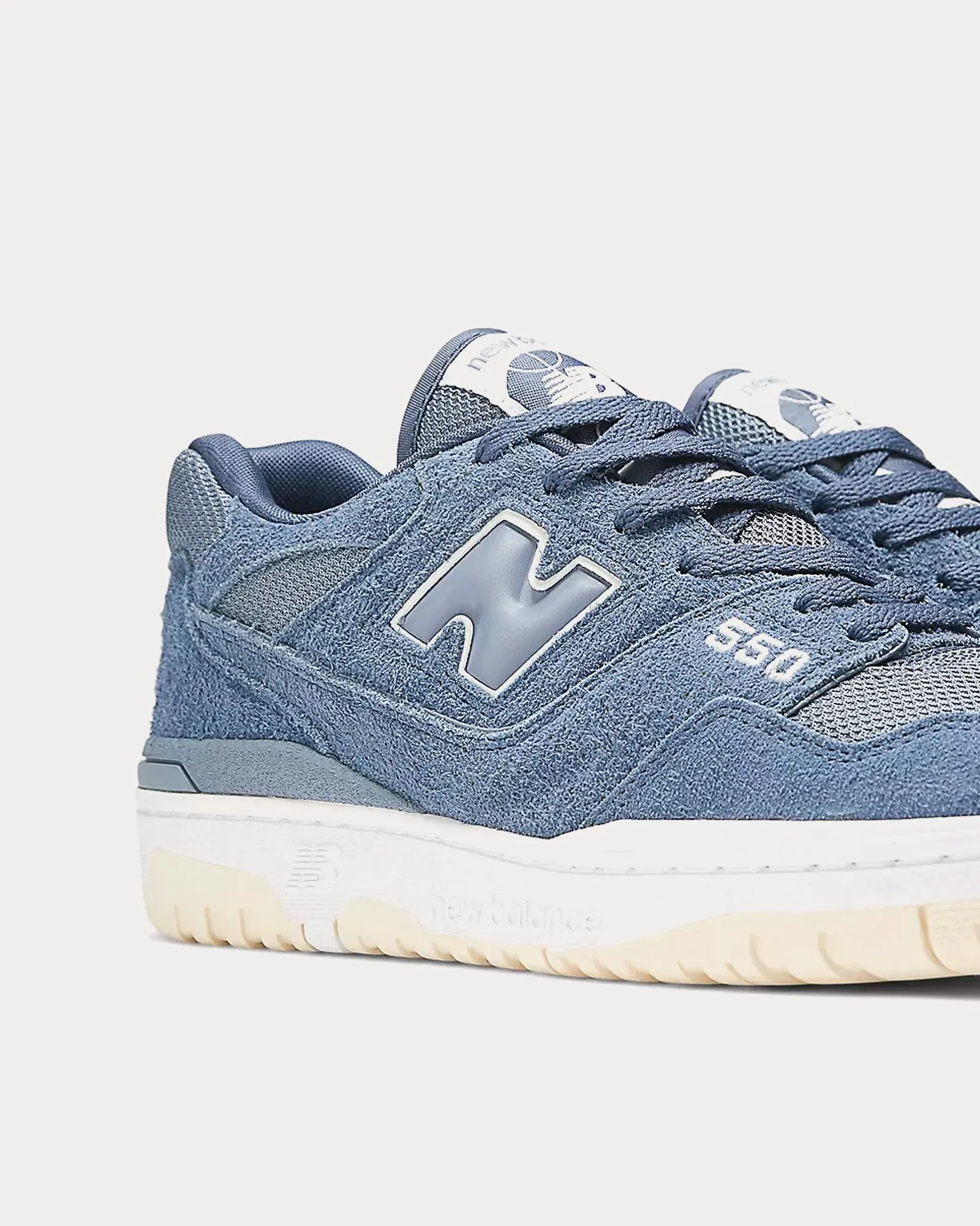 New Balance Men's Fresh Foam Cruz 550 Arctic Grey / Vintage Indigo / Macadamia Nut Low Top Sneakers