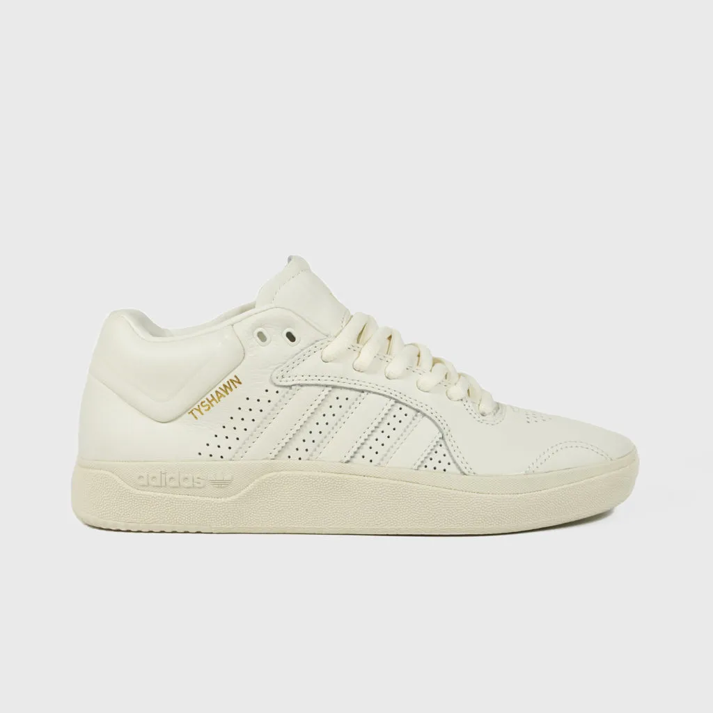 New Adidas 3d Printed Shoes Adidas Skateboarding - Tyshawn Pro Shoes - Ivory / Ivory / Bluebird