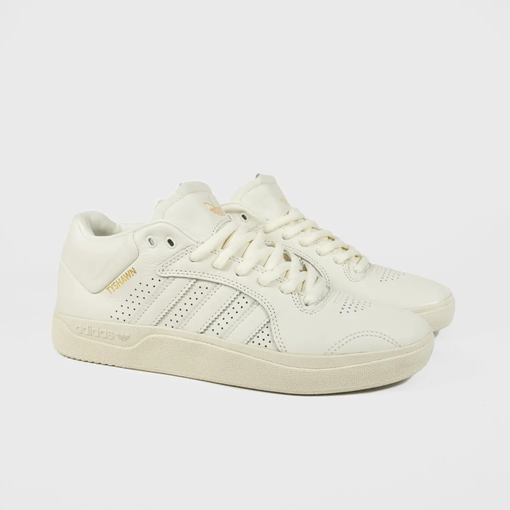 Run Adidas Shoes Adidas Skateboarding - Tyshawn Pro Shoes - Ivory / Ivory / Bluebird