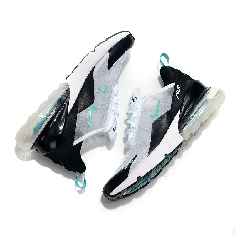 Nike Air Max 270 React Black White Green Sneaker Shoes Sale Men Women Size 5.5 - 11 Asics Gel Excite 10 Running Shoes Reviews