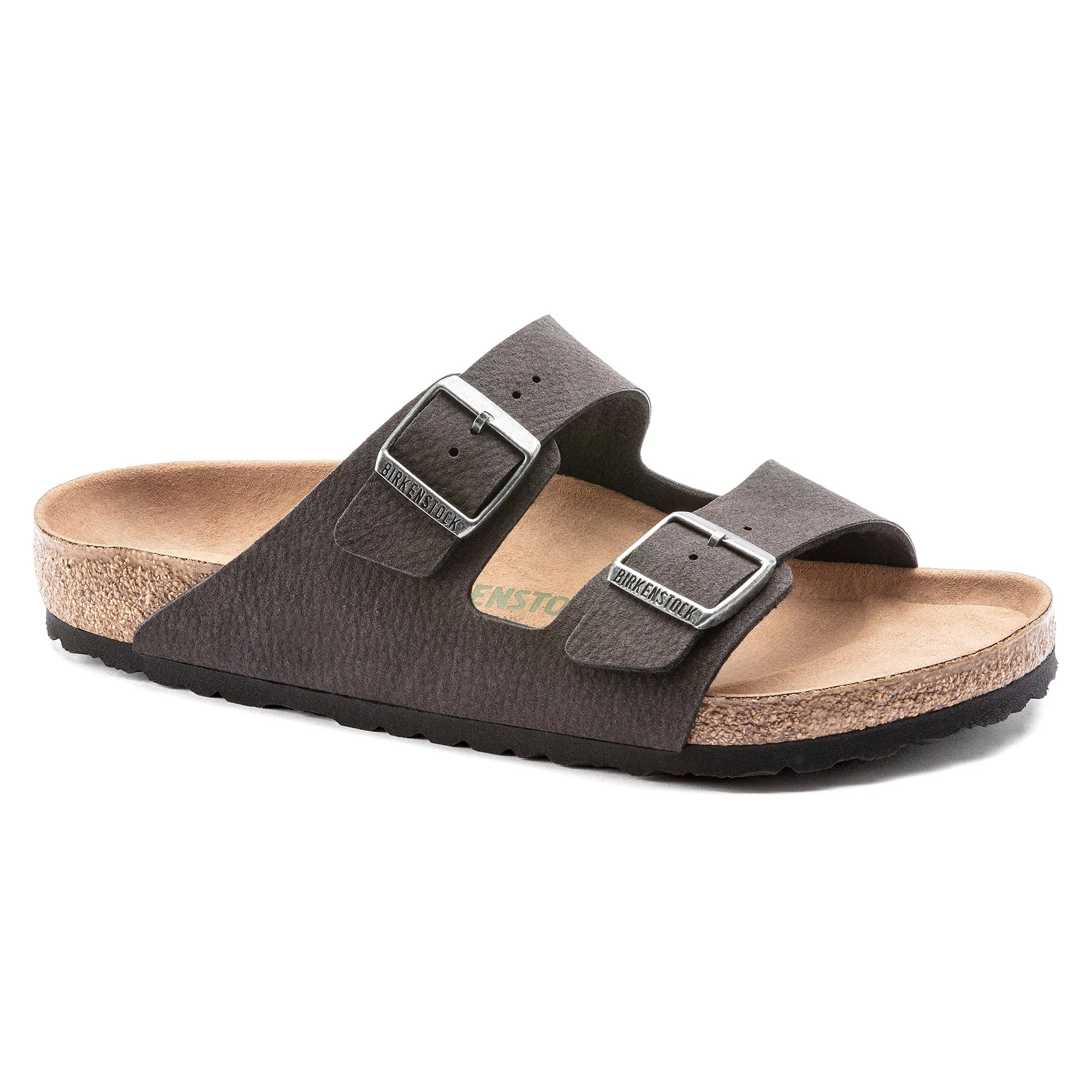 Birkenstock Arizona Vegan Synthetics Sandal Men's Kiwi Sandals