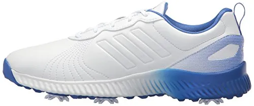 Adidas Shoes Skateboarding adidas Women's W Response Bounce Golf Shoe, FTWR White/FTWR White/hi-res Blue, 7 Medium US
