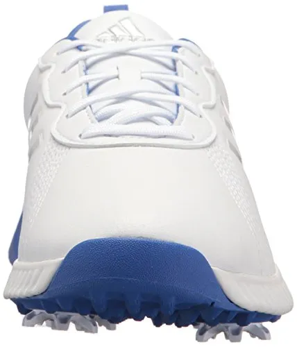 Adidas Ultra Boost Golf Shoe adidas Women's W Response Bounce Golf Shoe, FTWR White/FTWR White/hi-res Blue, 7 Medium US