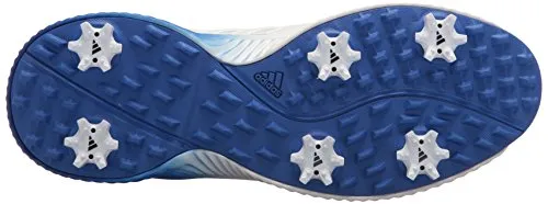 Adidas Print Shoes adidas Women's W Response Bounce Golf Shoe, FTWR White/FTWR White/hi-res Blue, 7 Medium US