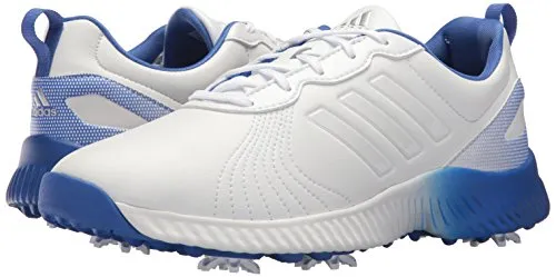 Adidas 88 Wrestling Shoes adidas Women's W Response Bounce Golf Shoe, FTWR White/FTWR White/hi-res Blue, 7 Medium US