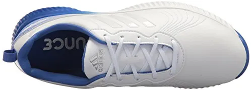 adidas Women's W Response Bounce Golf Shoe, FTWR White/FTWR White/hi-res Blue, 7 Medium US Adidas Questar Shoes