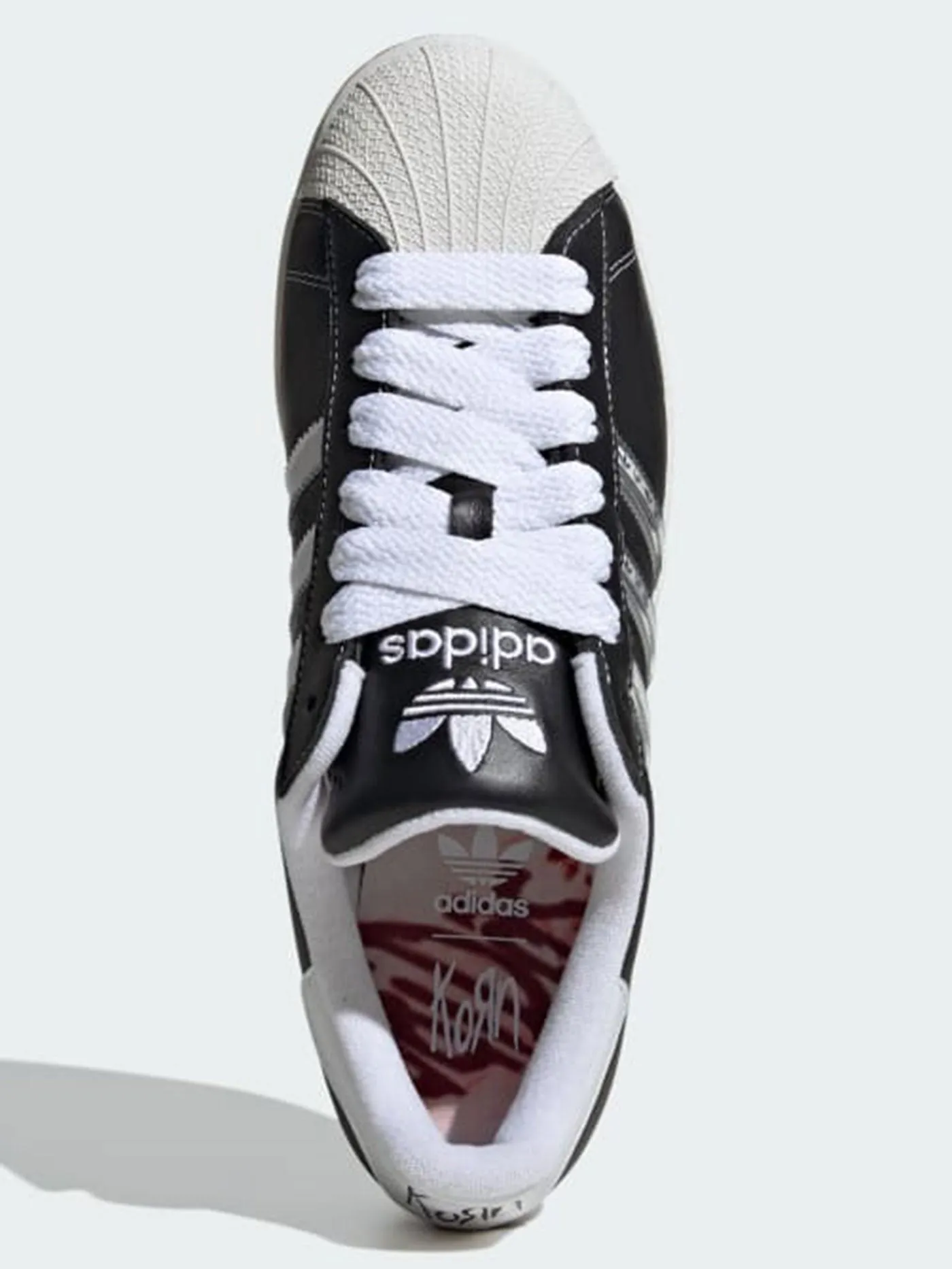 Superstar x Korn Core Black/transl/Better Scarlet Shoes Adidas The Total Shoes