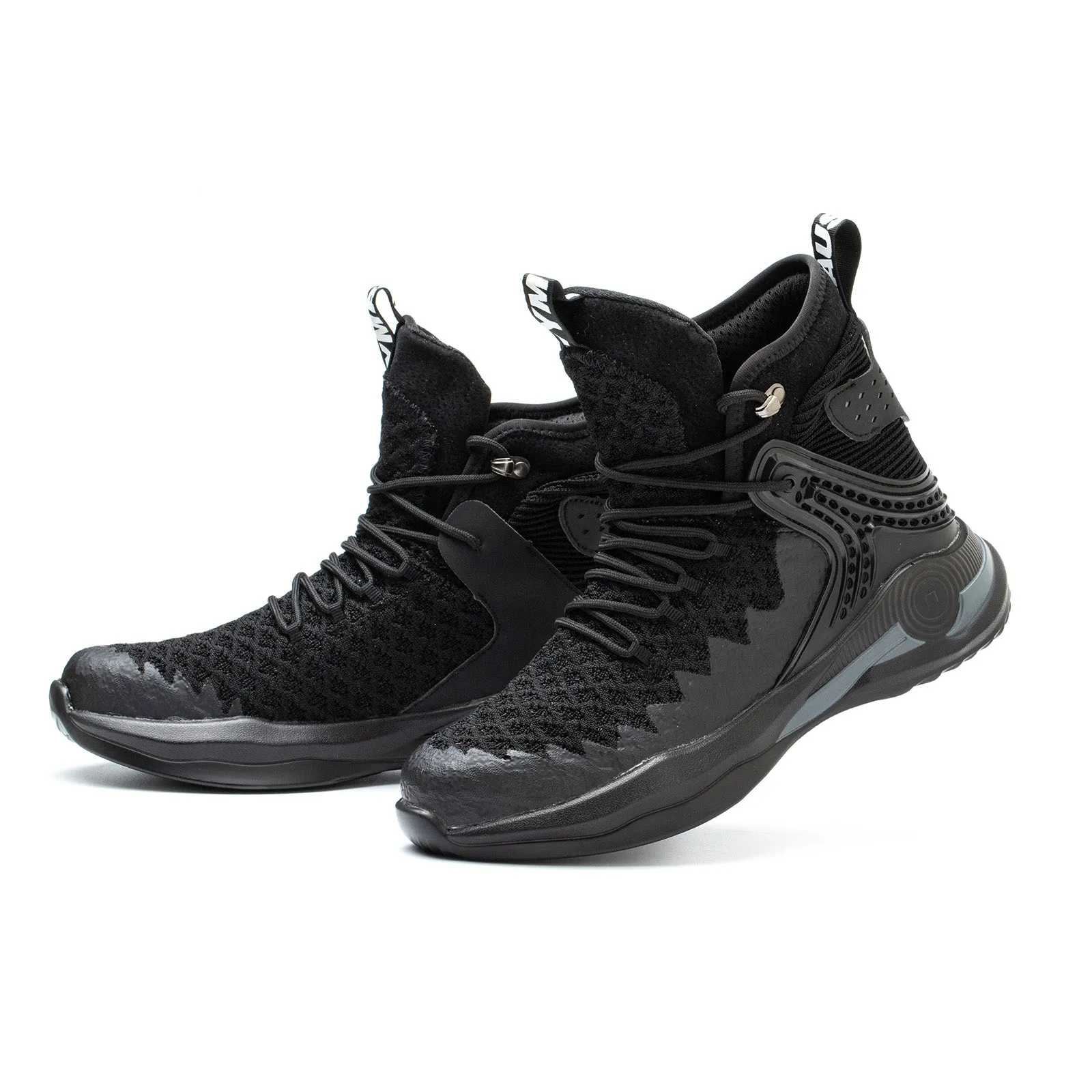 Ankle High Safety Shoes for Men Steel Toe Anti-Pierce Reflective Industrial Shoe 4e Wide Steel Toe Work Boots