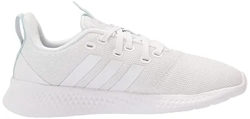 adidas Women's Puremotion Running Shoe, White/White/Halo Mint, 9.5 Adidas Boa Shoes