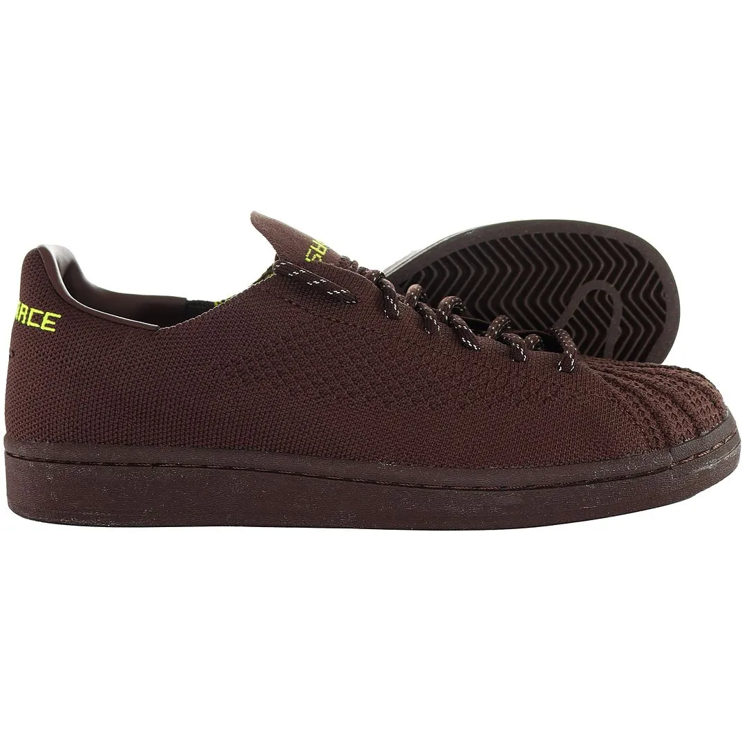 Adidas Rod Laver Shoes Adidas PW Superstar PK Mens Brown Trainers