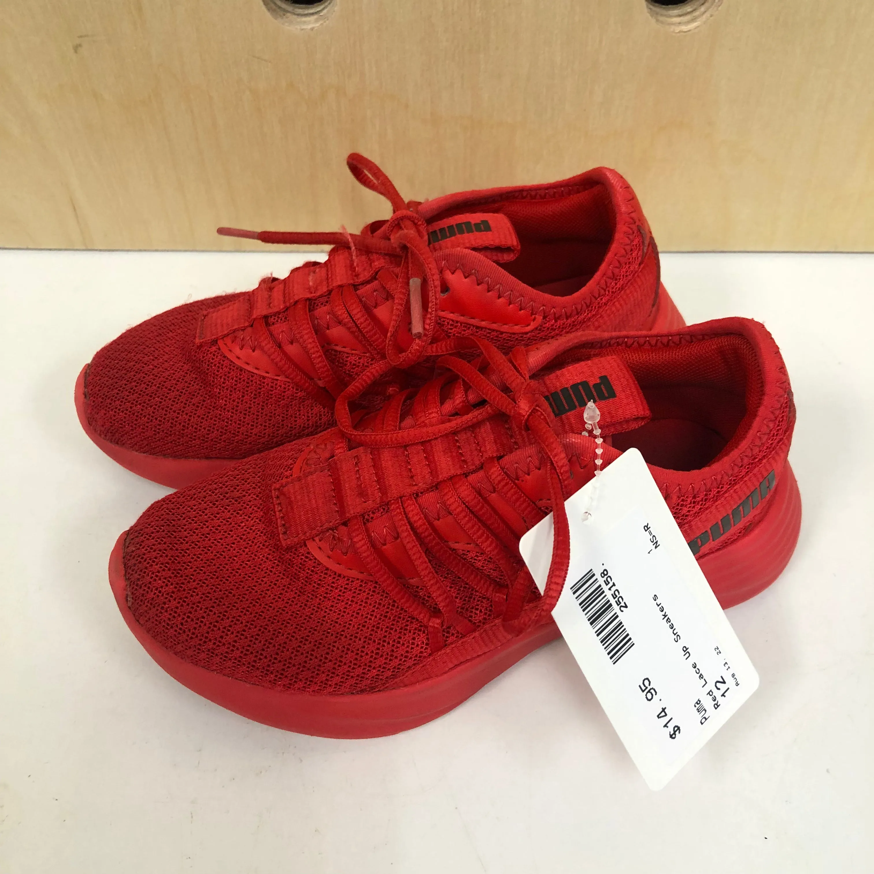 Asics Running Shoes Company Red Lace Up Sneakers