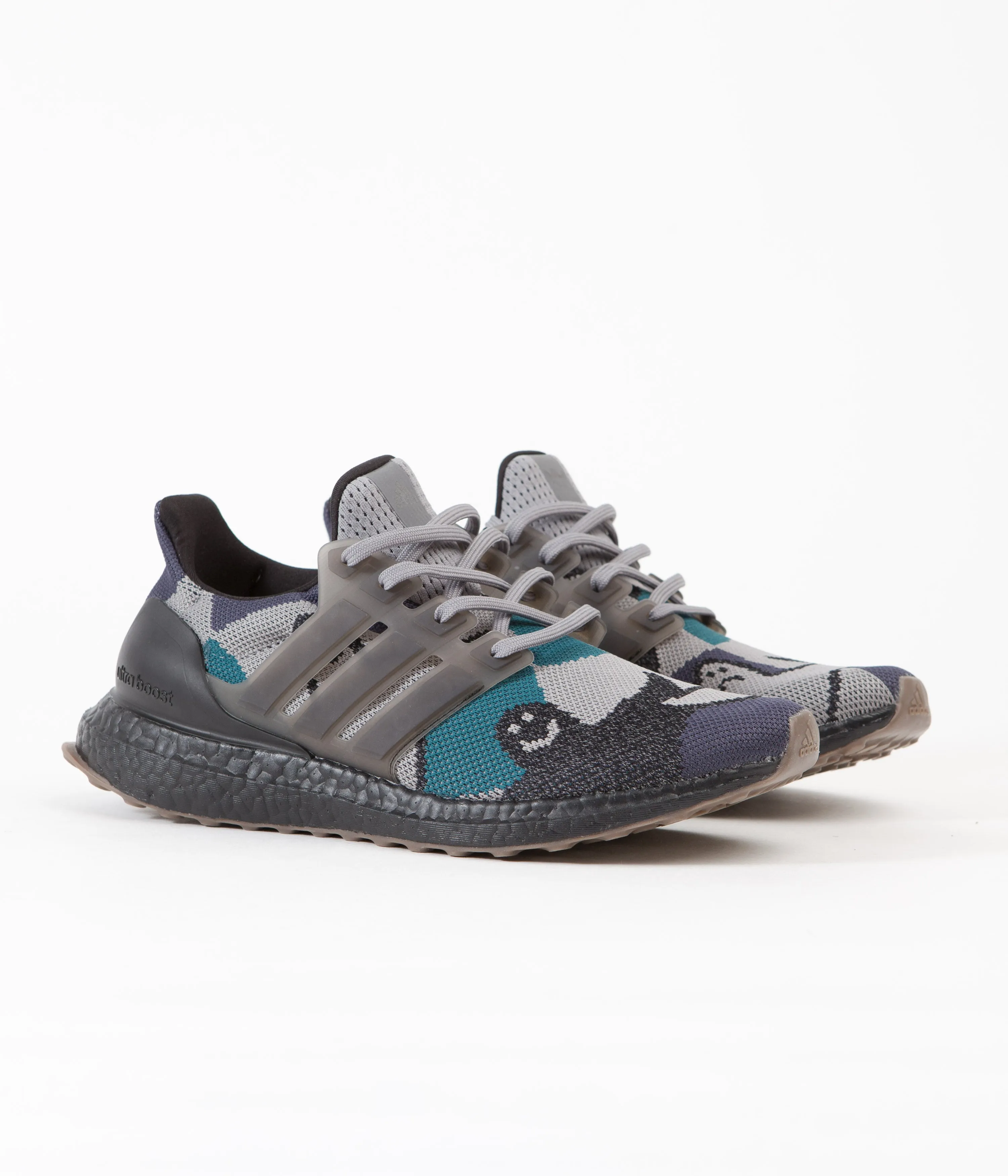 Adidas Gonz Ultra Boost Shoes - Grey Three / Core Black / Shadow Navy Adidas Campus Athletic Shoe