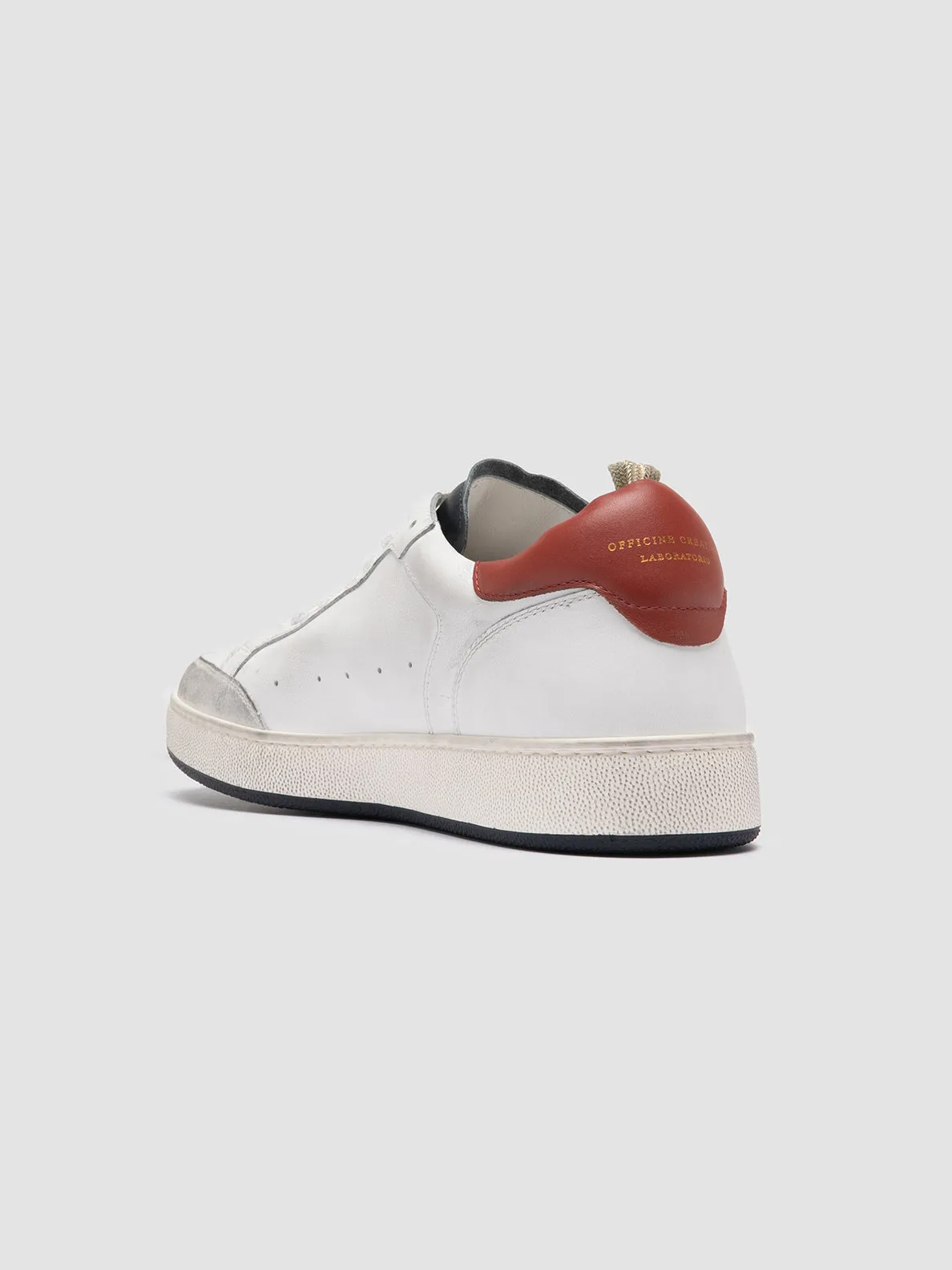 Ariat Sneakers THE ANSWER 001 - White Leather and Suede Low Top Sneakers