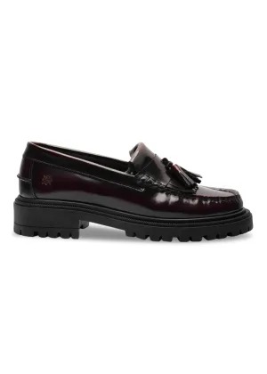 The Lula - Bordo Polido Loafers White