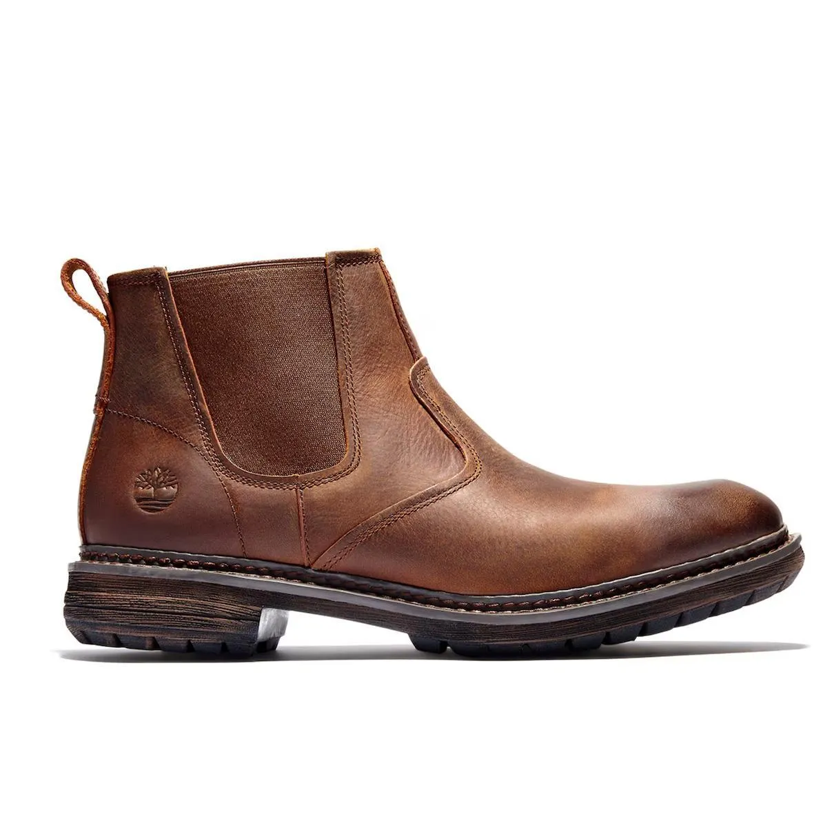 Timberland Pro Men's Logan Bay Chelsea Waterproof  Work Boots Broken In Work Boots