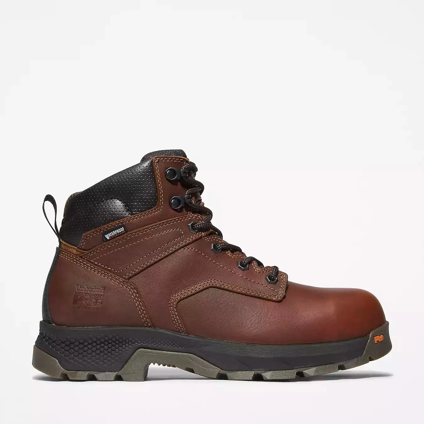 Hiking Work Boots Timberland Pro Titan EV 6" Waterproof Comp-Toe Work Boot Men's