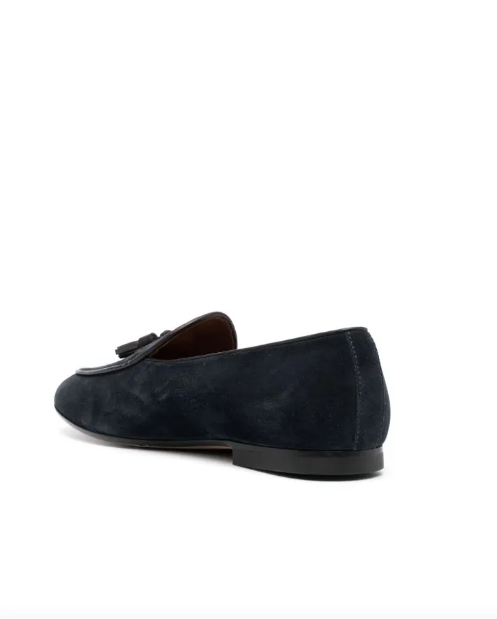 Tod's loafers with Tassels in Suede Wingtip Tassel Loafers